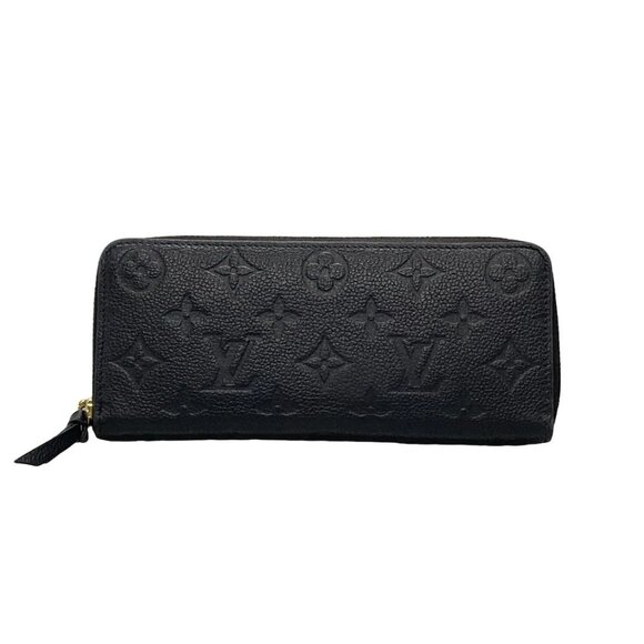LOUIS VUITTON Portefeuille Clmence Noir Monogram Empreinte - 658-080125 - Picture 1 of 13